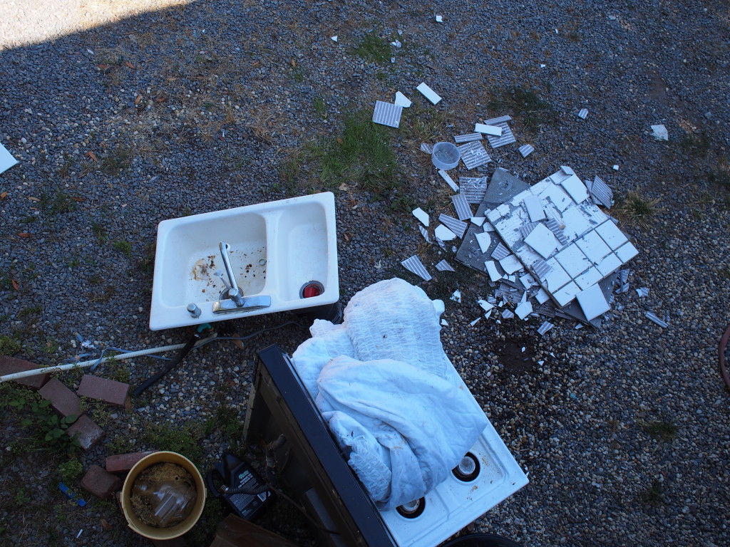 Kitchen graveyard Day One